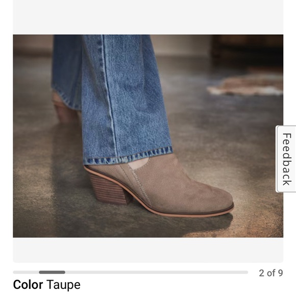 Lucky Brand Women’s Vennia Bootie-Taupe size:7 - Picture 2 of 11